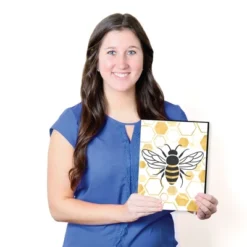 Big Dot Of Happiness Little Bumblebee - Bee Nursery Wall Art And Kitchen Decor - 7.5 X 10 Inches - Set Of 3 Prints -Children'S Home Furnishings Store GUEST 75821483 9371 43cd bd3c da883ff09d35