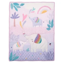 Bedtime Originals Elephant Dreams 3-Piece Pink Nursery Baby Crib Bedding Set -Children'S Home Furnishings Store GUEST 77fc3566 225d 481e 9f1b ed0e147a3140