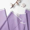 Bacati - 3 Layer Ruffled Crib/Toddler Bed Skirt - White/Lilac/Gray -Children'S Home Furnishings Store GUEST 78edf367 c975 4a9d 9768 3efe01eacbc2