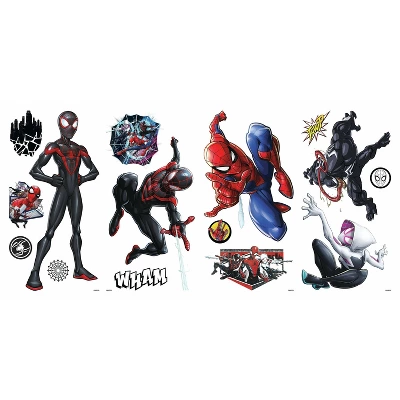 Spider-Man: Miles Morales Peel and Stick Wall Decal - RoomMates Spider-Man: Miles Morales Peel And Stick Wall Decal - RoomMates -Children'S Home Furnishings Store GUEST 7a54b5c2 cd16 45d5 a3f3 66d5bccd0ce9