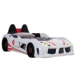 Twin Tarryton Car Bed With LED Lights And Sound - MiBasics -Children'S Home Furnishings Store GUEST 7c55a482 4f13 47bb 8b15 ea60962460cc