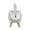 Fifer The Fox Stool Gray - Powell -Children'S Home Furnishings Store GUEST 7c9fae8b a1c4 4a57 9dbe 991ca8a6a421