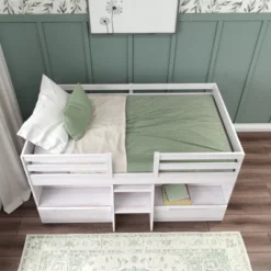 Max & Lily Farmhouse Low Loft With 2 Drawers -Children'S Home Furnishings Store GUEST 7d42bd4c 8098 49f4 aa63 7ac0c62d75c6
