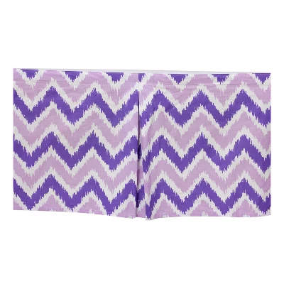 Bacati - MixNMatch Purple Zigzag Crib/Toddler ruffles/skirt Bacati - MixNMatch Purple Zigzag Crib/Toddler Ruffles/skirt -Children'S Home Furnishings Store GUEST 7e521193 60c1 4d12 b382 76f3041778cf