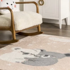 NuLOOM Bindi Koala Kids Machine Washable Area Rug -Children'S Home Furnishings Store GUEST 8141b5e3 ce9f 4931 b3b8 b06e3319d9f8