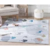 Well Woven Safari Animals Map Playmat Apollo Kids Collection Grey Area Rug -Children'S Home Furnishings Store GUEST 8d279db6 b606 4156 bb35 c628105534c3