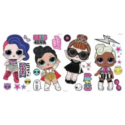 Lol Surprise Rock Star Peel And Stick Wall Decal - RoomMates -Children'S Home Furnishings Store GUEST 8d4edc20 71b4 4fb9 a719 7a515dec933e