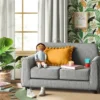 Upholstered Kids' Sofa Gray - Pillowfort™ -Children'S Home Furnishings Store GUEST 916f74db 27a9 444c 94f1 651e6c99f317