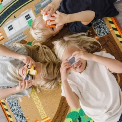 Melissa & Doug Round The Site Construction Truck Rug -Children'S Home Furnishings Store GUEST 91da82e4 5c13 4b7f ad13 12f36707a214