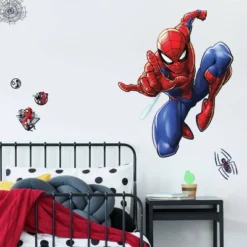 Spider-Man Giant Peel And Stick Wall Decals - RoomMates -Children'S Home Furnishings Store GUEST 92134550 c465 4d75 9179 ac0c25ae309a