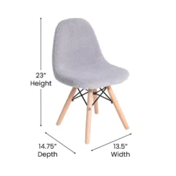 Flash Furniture Zula Kid's Set Of 2 Modern Padded Armless Faux Shearling Accent Chairs With Beechwood Legs -Children'S Home Furnishings Store GUEST 95951fea 39e4 44e3 af5d 8b0a6f8ee0db