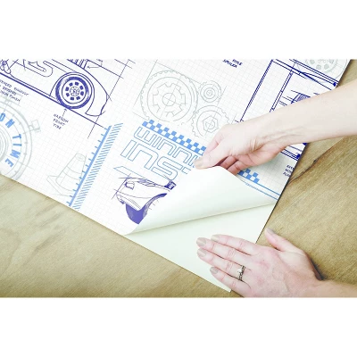 Disney Pixar Cars Schematic Peel and Stick Wallpaper Blue - RoomMates Disney Pixar Cars Schematic Peel And Stick Wallpaper Blue - RoomMates -Children'S Home Furnishings Store GUEST 9756311c a9d2 4a4f a14a d448a99ae2d0