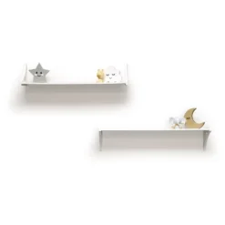 36" Topsy Turvey 2 In 1 Kids' Shelf With Brackets For Underneath Or Facing Upward White - InPlace 6 36" Topsy Turvey 2 In 1 Kids' Shelf With Brackets For Underneath Or Facing Upward White - InPlace -Children'S Home Furnishings Store GUEST 97688958 f68b 495b a169 a3e5a00d2b5e