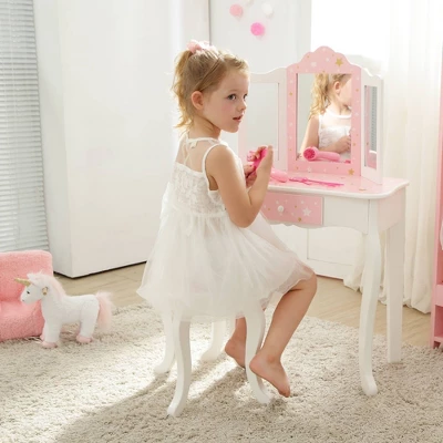 Fashion Twinkle Star Gisele Play Vanity Set Pink/White - Teamson Kids Fashion Twinkle Star Gisele Play Vanity Set Pink/White - Teamson Kids -Children'S Home Furnishings Store GUEST 9b664e79 cedf 4691 a77b 5c50ef4cd526