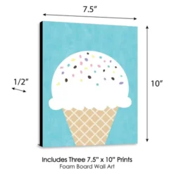 Big Dot Of Happiness Scoop Up The Fun - Ice Cream - Sprinkles Kitchen Wall Art, Nursery Decor And Restaurant Decor - 7.5 X 10 Inches - Set Of 3 Prints 4 Big Dot Of Happiness Scoop Up The Fun - Ice Cream - Sprinkles Kitchen Wall Art, Nursery Decor And Restaurant Decor - 7.5 X 10 Inches - Set Of 3 Prints -Children'S Home Furnishings Store GUEST 9cf2c043 12f8 447d 8de0 e6d979dd86d6