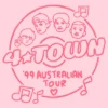 Junior's Turning Red 4*Town '99 Australian Tour Badge T-Shirt -Children'S Home Furnishings Store GUEST 9dfe1758 dda5 4632 8dc4 94ad5a5cff0e