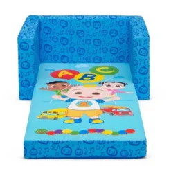Delta Children Kids' CoComelon Cozee 2-in-1 Convertible Flip-Out Chair -Children'S Home Furnishings Store GUEST a660d8d6 167f 4c9c 8b73 9e57d1767dee
