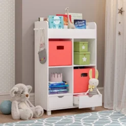 Kids' Book Nook Cubby Storage Cabinet With Bookrack - RiverRidge Home -Children'S Home Furnishings Store GUEST a72da737 c532 4a78 ad1b b4892bd869fd