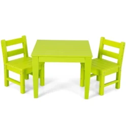 Costway 3PCS Kids Table & 2 Chairs Set Outdoor Heavy-Duty All-Weather Activity Table Set 12 Costway 3PCS Kids Table & 2 Chairs Set Outdoor Heavy-Duty All-Weather Activity Table Set -Children'S Home Furnishings Store GUEST b3751f76 c6a0 41ef 8392 c39acf4e4ca6