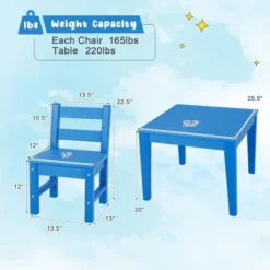 Costway 3PCS Kids Table & 2 Chairs Set Outdoor Heavy-Duty All-Weather Activity Table Set 4 Costway 3PCS Kids Table & 2 Chairs Set Outdoor Heavy-Duty All-Weather Activity Table Set -Children'S Home Furnishings Store GUEST b4b6c682 b73b 4884 a712 ae7dbf66e57a