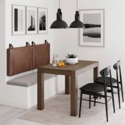 Harlow Headboard Sand Gray Fabric Vintage Brown - Nathan James -Children'S Home Furnishings Store GUEST b8657940 1817 45e4 9b96 b5d538b70522