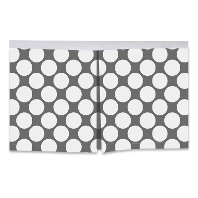 Bacati - Large Dots Crib/Toddler Bed Skirt - Gray Bacati - Large Dots Crib/Toddler Bed Skirt - Gray -Children'S Home Furnishings Store GUEST bafe1a8d 8d48 423b 9f20 98d26dbc503c