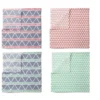 Bacati - Emma Aztec Print Coral/Mint/Navy Triangles Muslin Swaddling Blankets Set Of 4 -Children'S Home Furnishings Store GUEST bb61dd4a 6390 43a2 ba60 cb241b426cb4