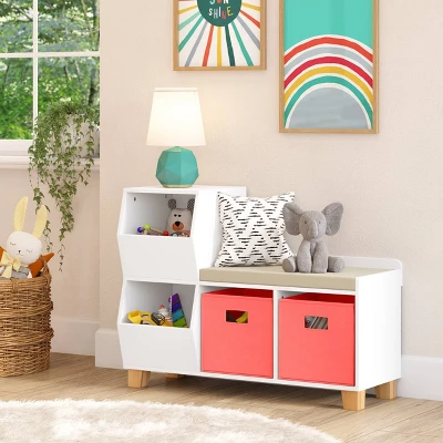 Kids' Catch-All Storage Bench White - RiverRidge Home Kids' Catch-All Storage Bench White - RiverRidge Home -Children'S Home Furnishings Store GUEST be10c56d 1d04 409f 8207 9a8eb6452acb