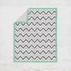 Bacati - Ikat Dots Stripes Mint Grey Muslin Neutral 8 Pc Crib Set With Crib Rail Guard -Children'S Home Furnishings Store GUEST bee40cd3 7580 4c6b 8fdb c08bbfd5a865