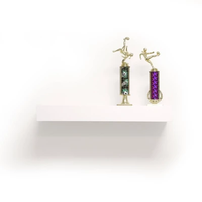 24" Floating Shelf with Lip for Kids' Room White - InPlace 24" Floating Shelf With Lip For Kids' Room White - InPlace -Children'S Home Furnishings Store GUEST bf63d7c6 def8 4c76 b80f dbc202516bf4