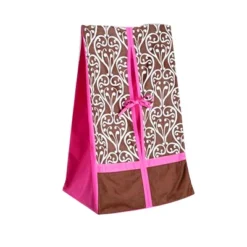 Bacati - Damask Pink Fuschia Chocolate 4 Pc Crib Bedding Set With Diaper Caddy -Children'S Home Furnishings Store GUEST bfb5b560 0718 4359 b1b7 591da622a01c