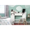 Vito Makeup Desk With Drawer Pure White/Pink - South Shore -Children'S Home Furnishings Store GUEST c018b3bc 4e35 4250 aa7f f15cde54cc5b