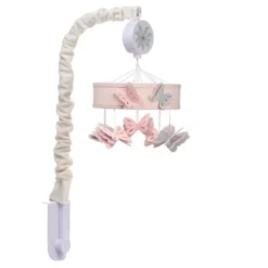 Lambs & Ivy Baby Blooms Pink Butterfly Musical Baby Crib Mobile Soother Toy -Children'S Home Furnishings Store GUEST c73fff6d 7411 463a 896e 459bf3bcbb29