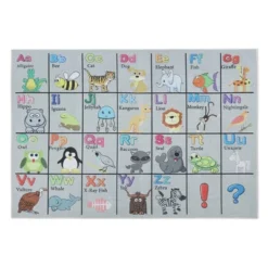 Educational Kids Cotton Rug For Playrooms, Kids Rooms, Classrooms -Children'S Home Furnishings Store GUEST cfb3893d 7ca2 47c2 97c2 bdc545d3d963