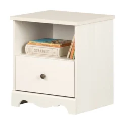 Lyara 1 Drawer Nightstand White Wash - South Shore -Children'S Home Furnishings Store GUEST d353886b 1538 46ad a659 f3c2f28bf261