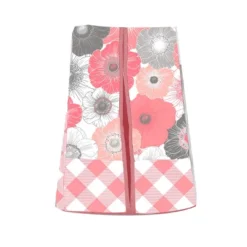 Bacati - Watercolor Floral Coral Gray 4 Pc Crib Bedding Set With Diaper Caddy -Children'S Home Furnishings Store GUEST d3df5c07 686e 4b40 a7c4 a9bf66e556ea