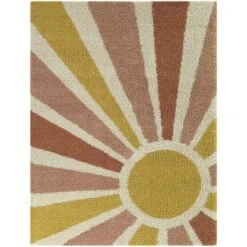 Helia Geometric Sun Shag Kids' Rug - Balta Rugs -Children'S Home Furnishings Store GUEST d5ce3def 664c 49e0 96f0 3278c1a02396