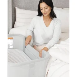 Skip Hop Cozy-Up 2-in-1 Bedside Sleeper & Bassinet -Children'S Home Furnishings Store GUEST d7a95c8f 1483 4db0 a293 89758bd2a08e