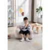 Kid's Velvet Upholstered Accent Chair, Memory Sponge Stuffed Bean Bag Chair-ModernLuxe -Children'S Home Furnishings Store GUEST d9938f30 e9a5 43c2 a2c9 94e73b01cd0a