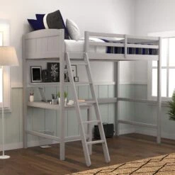 Twin Alexis Wood Arch Loft Bed With Desk - Hillsdale Furniture -Children'S Home Furnishings Store GUEST db73bc57 2b12 49c9 9c96 53c79988d564
