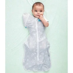 Love To Dream Swaddle Wrap - Moon And Stars Gray -Children'S Home Furnishings Store GUEST dd019a8e 53ce 4418 8e19 cb387cd5925a