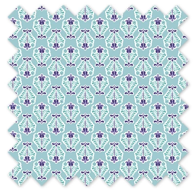 Bacati - Isabella Paisley Aqua/Lilac/Purple Floret Crib/Toddler Bed Skirt Bacati - Isabella Paisley Aqua/Lilac/Purple Floret Crib/Toddler Bed Skirt -Children'S Home Furnishings Store GUEST e8721c77 c27f 44a0 b28e afdbfda8acfd