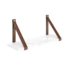 Brandon Vintage Matte Faux Marble Wall Shelf Brown - Nathan James -Children'S Home Furnishings Store GUEST e9d45aa9 e82e 4e7f b428 075a0f1a301c