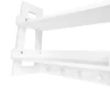 Kids' 2 Tier Ladder Wall Shelf With Hooks White - RiverRidge Home -Children'S Home Furnishings Store GUEST ecd3a537 2b57 4bda a1b6 55980ea7266d