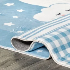 NuLOOM Peaceful Night Machine Washable Kids Area Rug -Children'S Home Furnishings Store GUEST ed383133 566a 466e a963 859db654f8a1