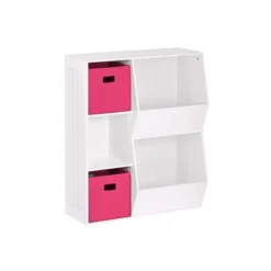 3pc Kids' Floor Cabinet With 2 Bins Set - RiverRidge Home -Children'S Home Furnishings Store GUEST f0501c34 752d 48bd 90e0 de3f1af6f4b7