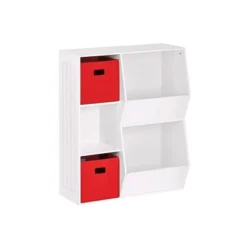 3pc Kids' Floor Cabinet With 2 Bins Set - RiverRidge Home -Children'S Home Furnishings Store GUEST f0831907 ba5e 463c a41e 55cbe12a14d2