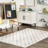 NuLOOM Ilse Colorful Dots Machine Washable Kids Area Rug -Children'S Home Furnishings Store GUEST f5daf92f 51e6 43a0 b5e7 2971f6700dc5
