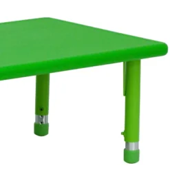 Flash Furniture 24"W X 48"L Rectangular Plastic Height Adjustable Activity Table -Children'S Home Furnishings Store GUEST f6d78029 164e 4a5e 9889 3d548791c4bc