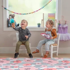 Set Of 2 Rathel Kids' Chairs - Linon -Children'S Home Furnishings Store GUEST f73be3a2 d746 4acb b093 8ab22f802ad4